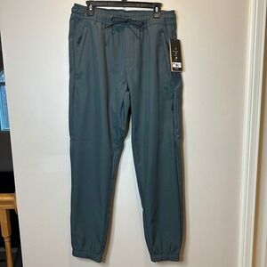 NWT Point Summit Outdoor Mens Fleece Lined Jogger Pants Size Medium Gray Hiking